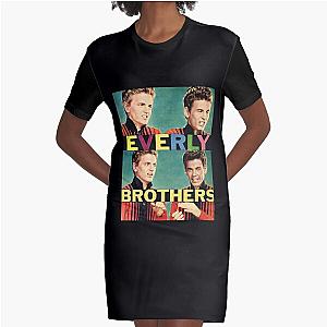 The Everly Brothers Modern Screen 1958  Graphic T-Shirt Dress