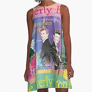 The Everly Brothers Portrait A-Line Dress