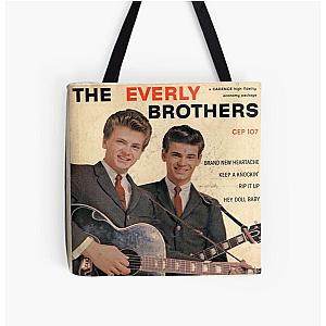 The Everly Brothers 1958 Rockabilly ep cover All Over Print Tote Bag