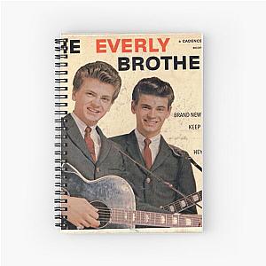 The Everly Brothers 1958 Rockabilly ep cover Spiral Notebook