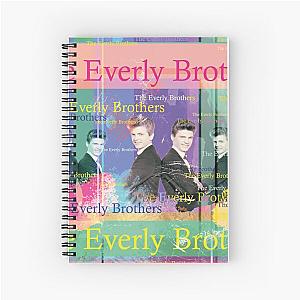 The Everly Brothers Portrait Spiral Notebook