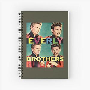 The Everly Brothers Modern Screen 1958  Spiral Notebook