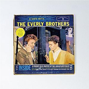 Everly Brothers, A Date With The Everly Brothers, Rockabilly Poster