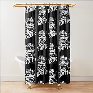 Barfie The Exorcist Shower Curtain