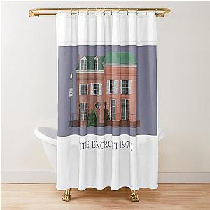 The Exorcist MacNeil House Poster Shower Curtain