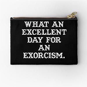 The Exorcist (white) Zipper Pouch