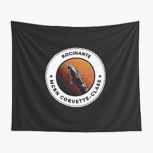 Rocinante MCRN Corvette-Class White Sci-Fi Tapestry