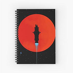 Rocinante Silhouette Poster Notebook