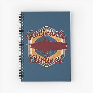 Rocinante Airlines Distressed Badge Spiral Notebook