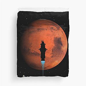 Silhouette Poster Duvet Cover