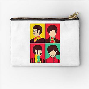 The Fab Four - Minimalist Classic Zipper Pouch