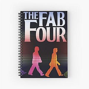 music the fab four 2 Spiral Notebook