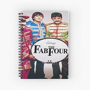 music the fab four Spiral Notebook