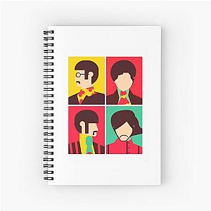 The Fab Four - Minimalist Classic Spiral Notebook