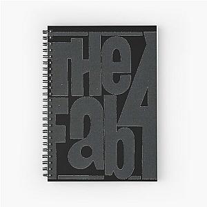 The fab four logo Classic Spiral Notebook