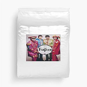 music the fab four Duvet Cover