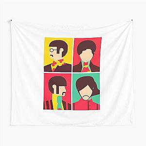 The Fab Four - Minimalist Classic Tapestry