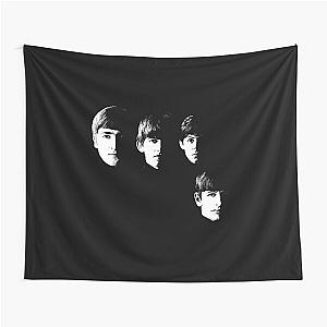 The Fab Four - with the Beatles Tapestry