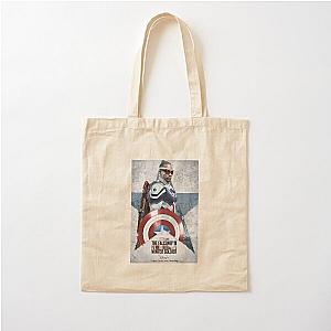 Music Vintage The Falcon And The Winter Soldier Christmas Cotton Tote Bag