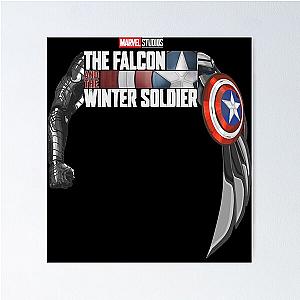 Vintage The Falcon And The Winter Soldier  Christmas Poster