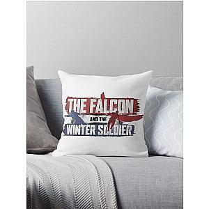 THE FALCON AND THE WINTER SOLDIER STICKER Throw Pillow