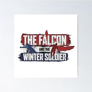 THE FALCON AND THE WINTER SOLDIER STICKER Poster