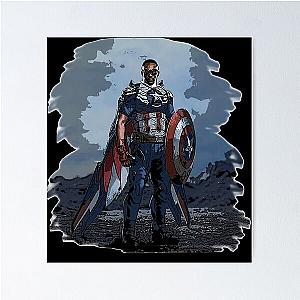 Funny Gift For Falcon And The Winter Soldier Halloween Poster