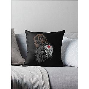 Gifts For Men Bucky Falcon And The Winter Soldier Halloween Throw Pillow