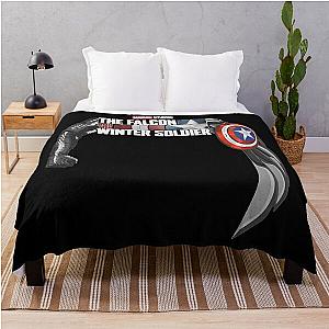 Vintage The Falcon And The Winter Soldier  Christmas Throw Blanket