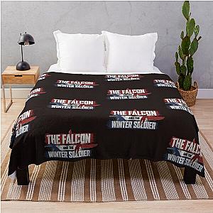 THE FALCON AND THE WINTER SOLDIER STICKER Throw Blanket