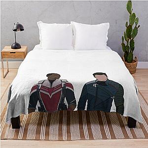 the falcon and the winter soldier Throw Blanket