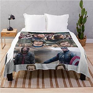 Bucky & Steve Throw Blanket