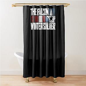 My Favorite People Falcon And The Winter Soldier - The Falcon And The Winter Soldier Christmas Shower Curtain