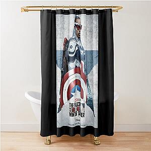 Music Vintage The Falcon And The Winter Soldier Christmas Shower Curtain