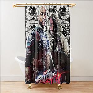 Captain's successor the falcon Shower Curtain