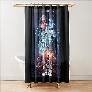 Vintage Photograp The Falcon And The Winter Soldier Christmas Shower Curtain