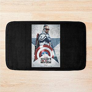 Music Vintage The Falcon And The Winter Soldier Christmas Bath Mat