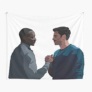 Sam and Bucky "Together" Tapestry