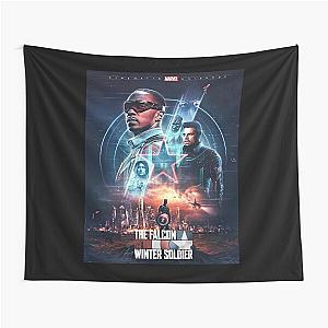 Vintage Photograp The Falcon And The Winter Soldier Christmas Tapestry