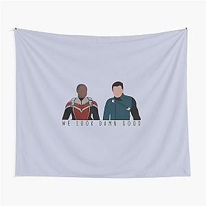 tfatws bucky and sam Tapestry