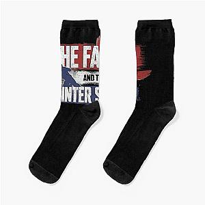 Gift For Men The Falcon And The Winter Soldier Sticker Christmas Socks