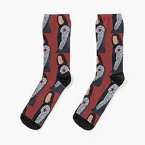 Bucky (the winter soldier) design  Socks