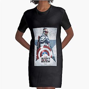 Music Vintage The Falcon And The Winter Soldier Christmas Graphic T-Shirt Dress