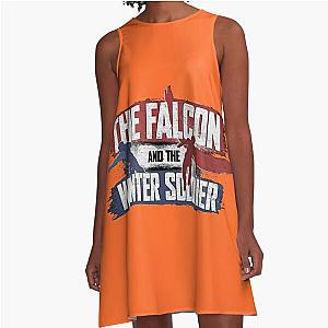 THE FALCON AND THE WINTER SOLDIER STICKER A-Line Dress