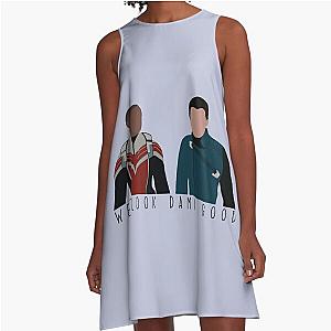 tfatws bucky and sam A-Line Dress