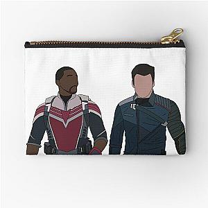 the falcon and the winter soldier Zipper Pouch