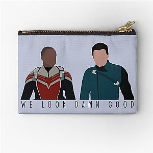 tfatws bucky and sam Zipper Pouch