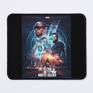 Vintage Photograp The Falcon And The Winter Soldier Christmas Mouse Pad