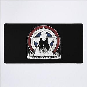 For Men Women The Falcon And The Winter Soldier Silhouettes Halloween Desk Mat