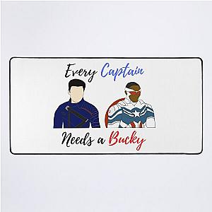 every captain needs a bucky new costumes Desk Mat